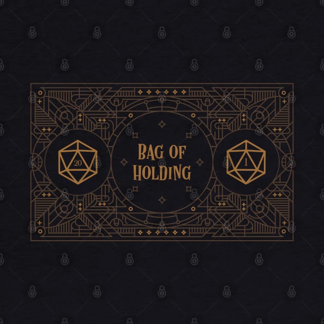 Bag of Holding Tabletop RPG Gaming by pixeptional